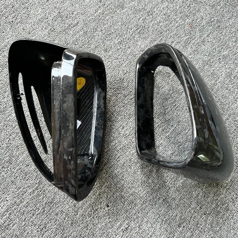 Suitable for   GT Upgraded New Forged Dry Carbon Fiber Rearview Mirror Housing